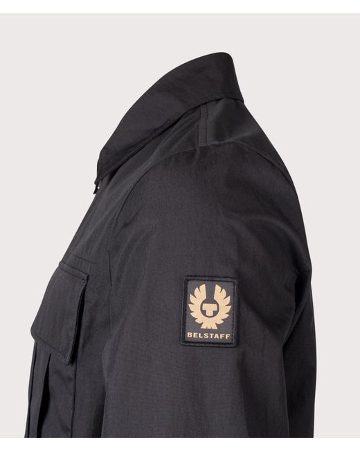 Belstaff Blue Reg Fit Cargo Overshirt for men