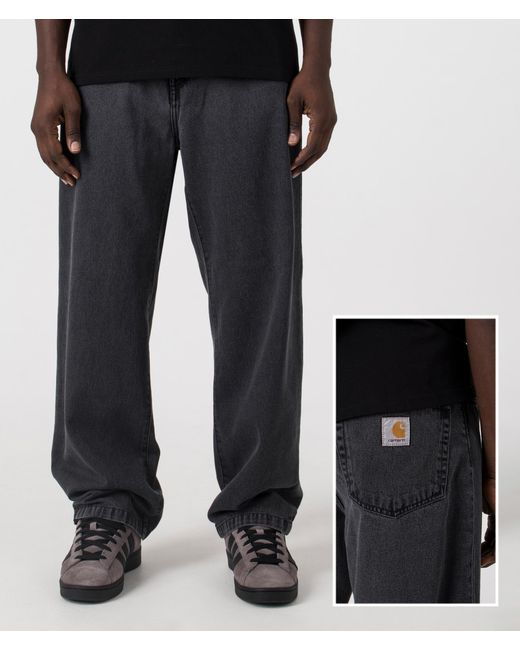 Carhartt Black Relaxed Fit Landon Jeans for men