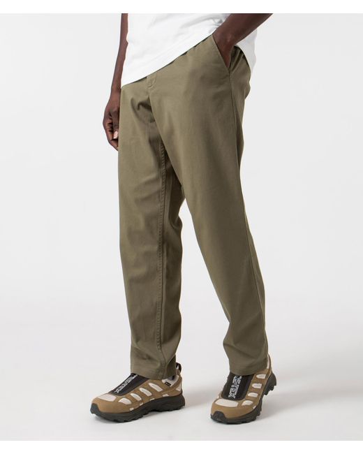 Norse Projects Natural Ezra Relaxed Organic Stretch Twill Pants for men