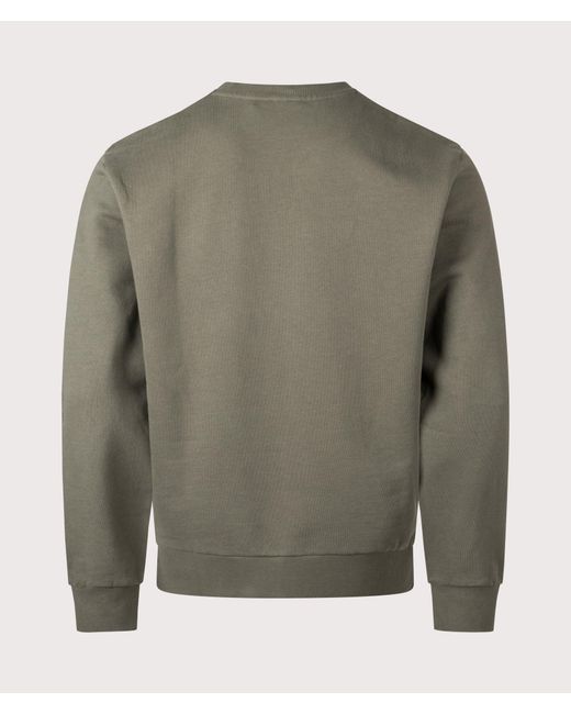 Carhartt Green Regular Fit Script Embroidery Sweatshirt for men