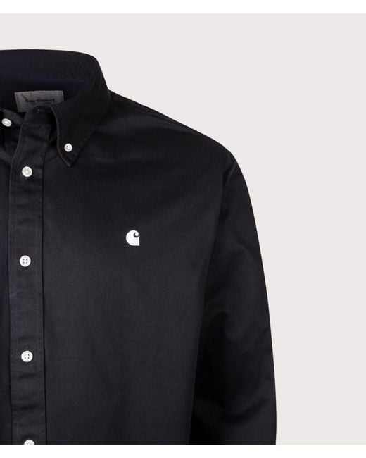 Carhartt Blue Loose Fit Og Madison Shirt for men