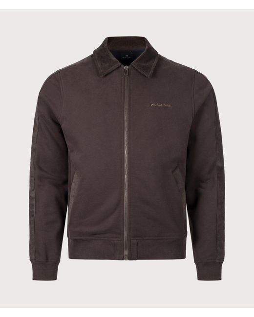 Paul Smith Brown Regular Fit Zip Through Jacket for men