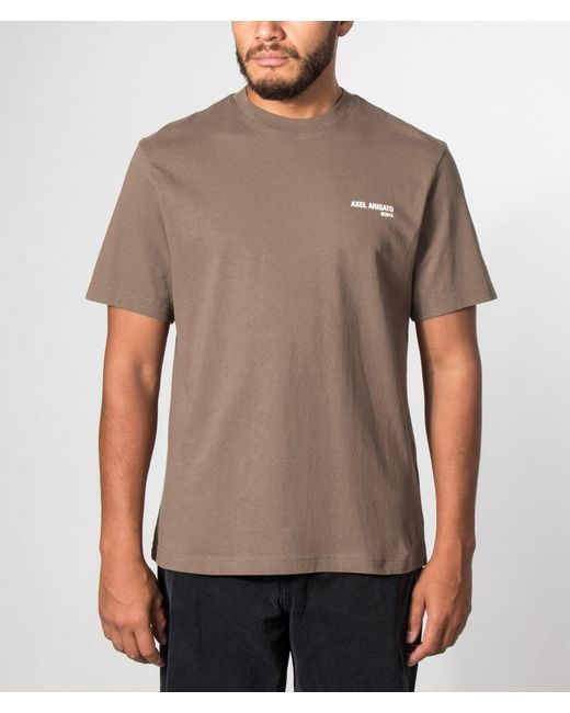 Axel Arigato Brown Relaxed Fit Legacy T-Shirt for men
