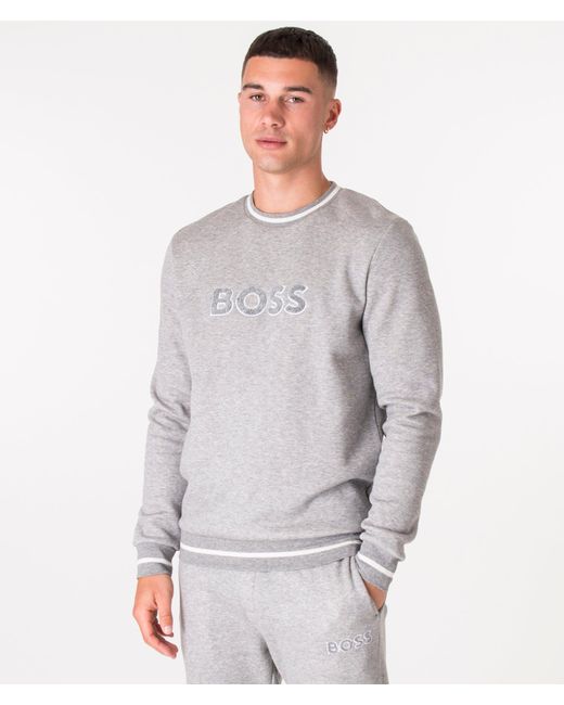 Boss Gray Contemp Sweatshirt for men
