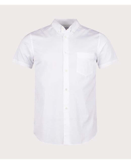 Comme des Garçons White Short Sleeve Shirt for men