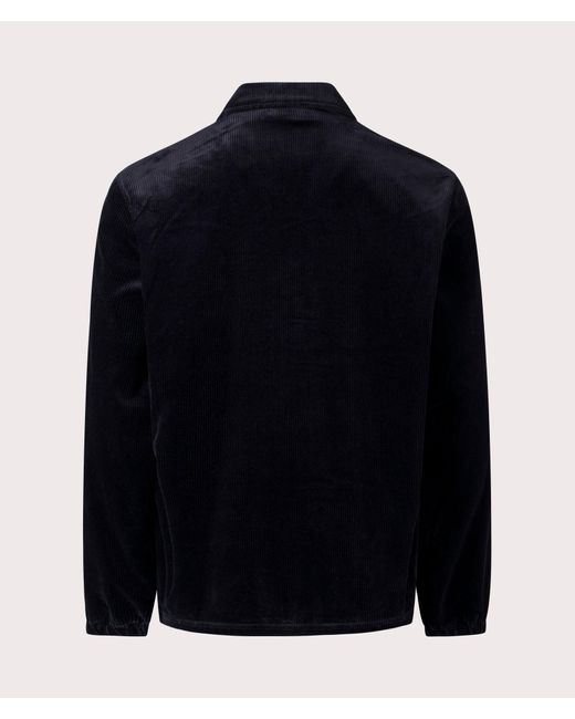 Polo Ralph Lauren Blue Corduroy Coach Lined Jacket for men