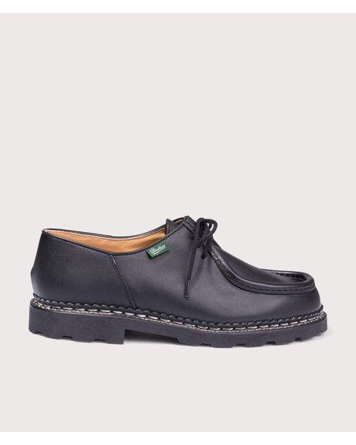 Paraboot Blue Michael Smooth Leather Shoes for men