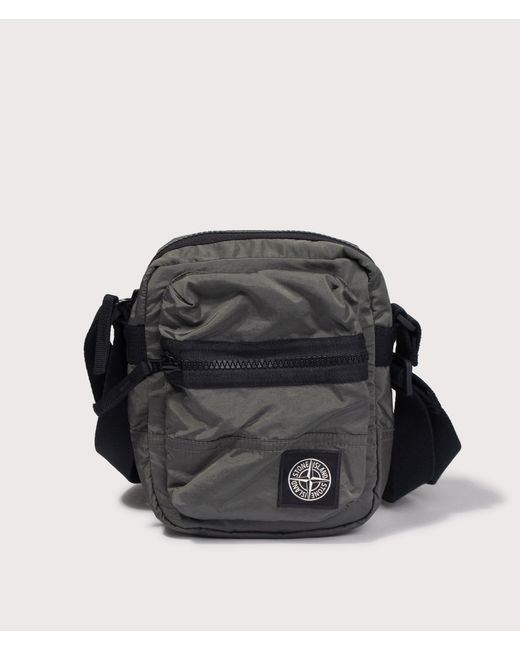 Stone Island Black Coated Nylon Metal for men