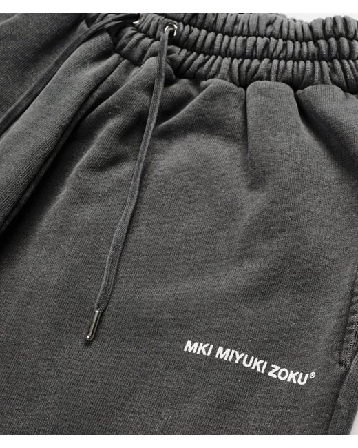 MKI Miyuki-Zoku Blue Relaxed Fit Uniform Joggers for men