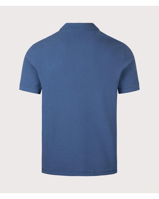 Paul Smith Blue Regular Fit Zebra Polo Shirt for men