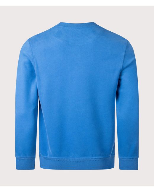 Belstaff Blue Reg Fit Sweatshirt for men