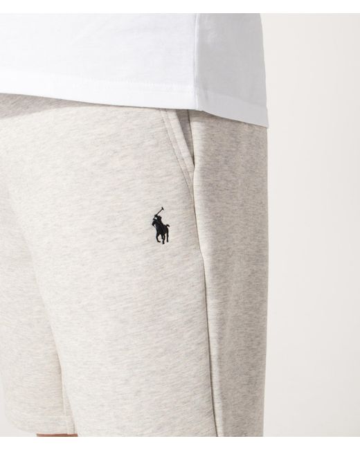 Polo Ralph Lauren Natural Regular Fit Double Knit Athletic Sweat Shorts for men