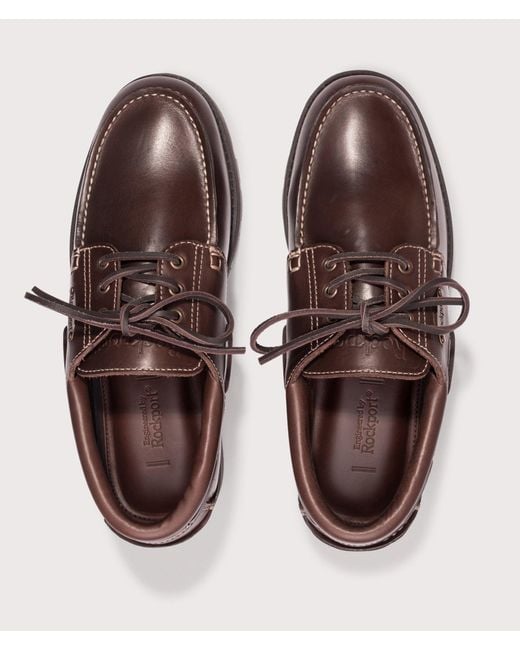 Rockport Brown Country Boat Shoes for men