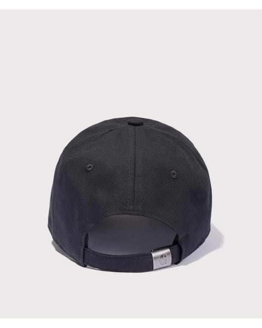 Carhartt Blue Canvas Script Cap for men
