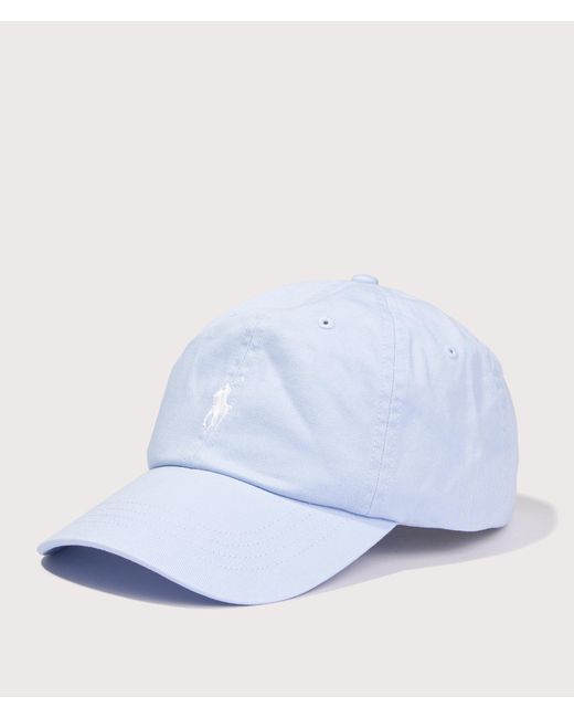 Polo Ralph Lauren Blue Iconic Cotton Chino Ball Cap for men
