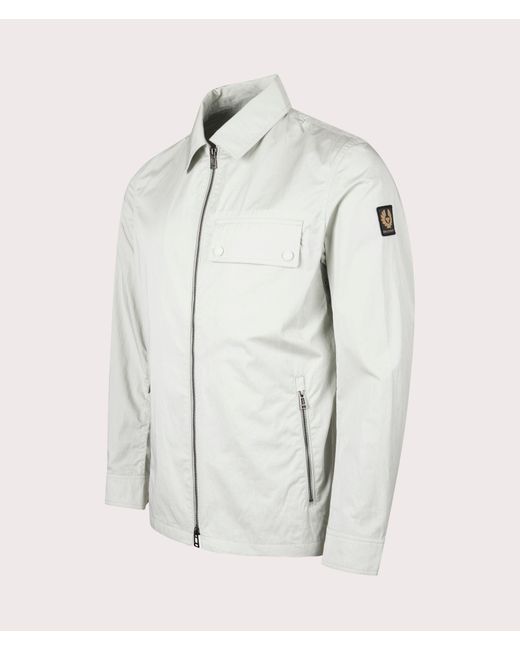 Belstaff Gray Depot Overshirt for men