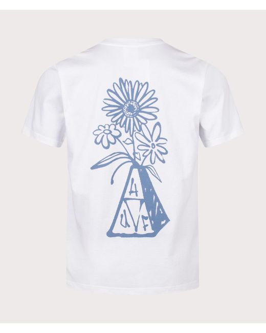Huf Blue Triple Triangle Hallows T-shirt for men