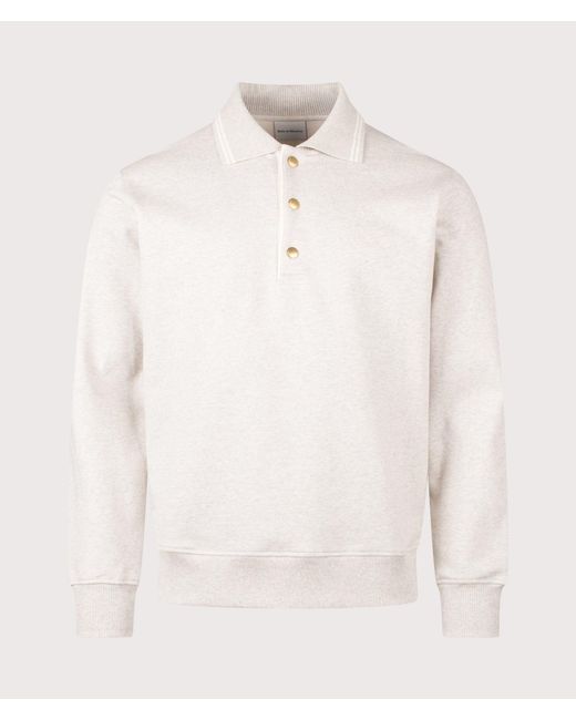 Drole de Monsieur Natural Relaxed Fit Drôle Long Sleeve Polo Shirt for men