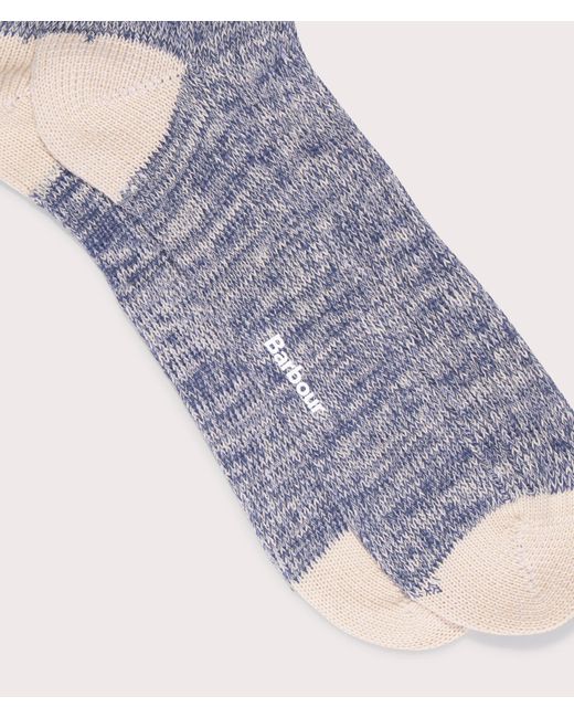 Barbour Blue Shandwick Socks for men