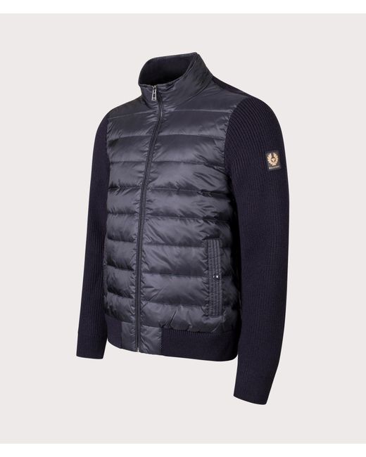Belstaff Blue Circuiteer Cardigan for men