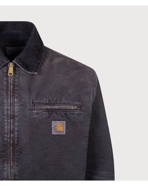 Carhartt Blue Loose Fit Og Detroit Jacket for men