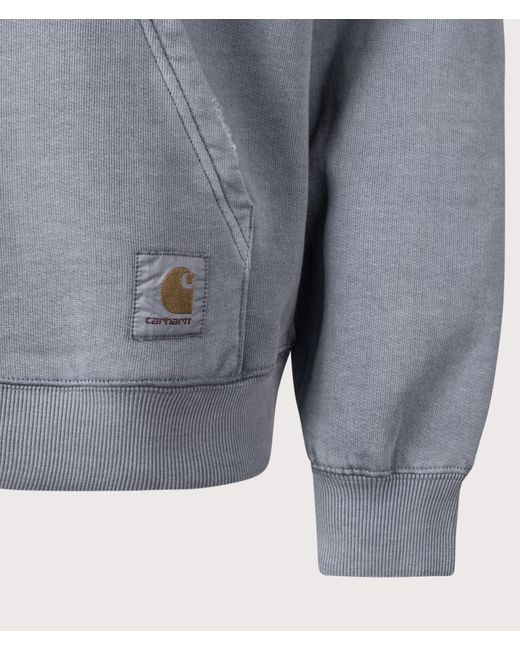 Carhartt Gray Balloon Fit Torion Hoodie for men