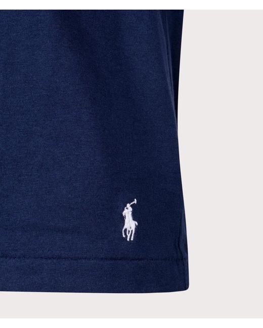 Polo Ralph Lauren Blue Lightweight Crew Neck T-Shirt for men
