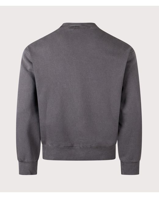 Carhartt Gray Balloon Fit Nelson Sweatshirt for men