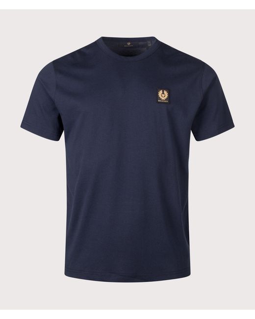 Belstaff Blue Regular Fit T-Shirt for men