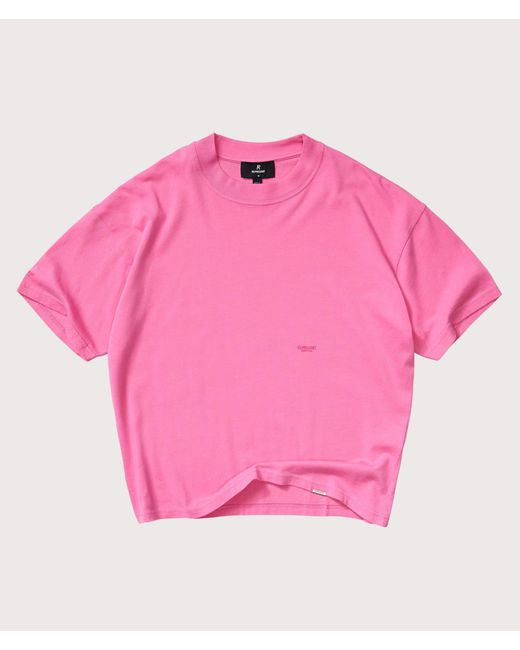 Represent Pink Oversized Micro Owners Club T-Shirt for men