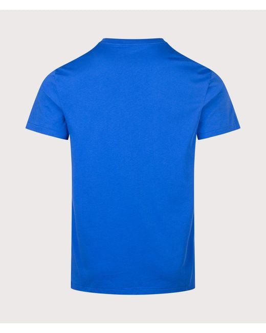 Polo Ralph Lauren Blue Custom Slim Fit Jersey T-Shirt for men