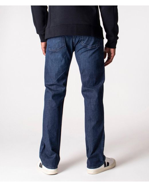 Emporio Armani Blue Regular Fit J21 Jeans for men