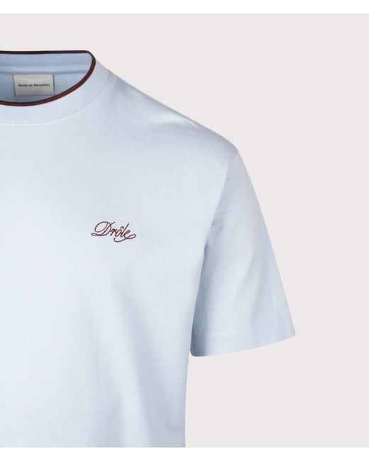Drole de Monsieur Blue Drôle Belissima T-Shirt for men