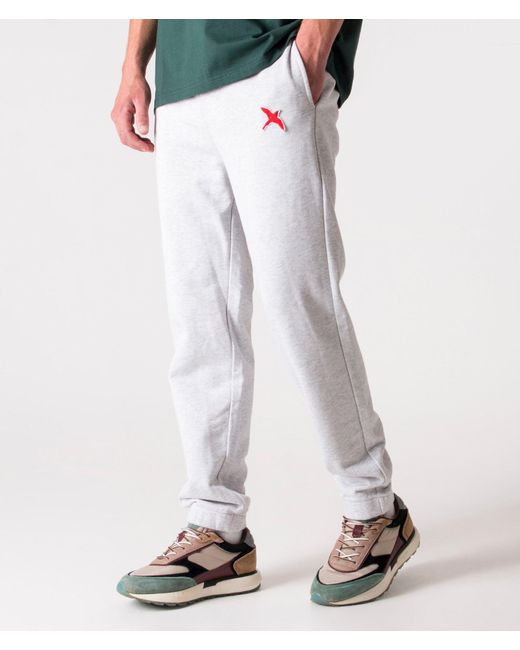 Axel Arigato Gray Relaxed Fit Rouge Bee Bird Joggers for men