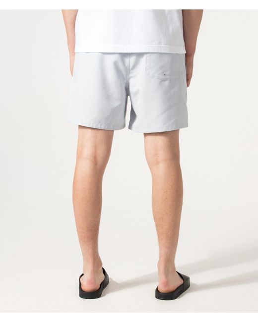 Fred Perry White Swimshorts for men