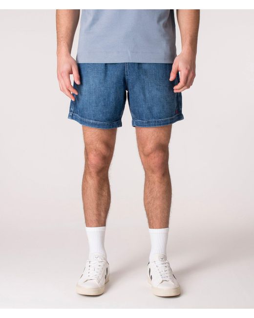 Polo Ralph Lauren Blue Regular Fit 6.5 Inch Polo Prepster Denim Shorts for men