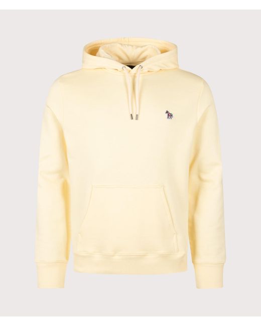 Paul Smith Natural Regular Fit Zebra Logo Hoodie for men