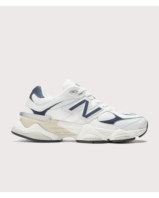 New Balance White 9060 Sneakers for men