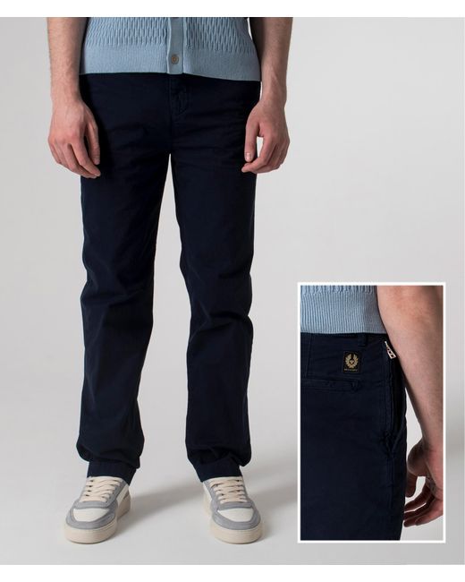Belstaff Blue Rally Trousers for men