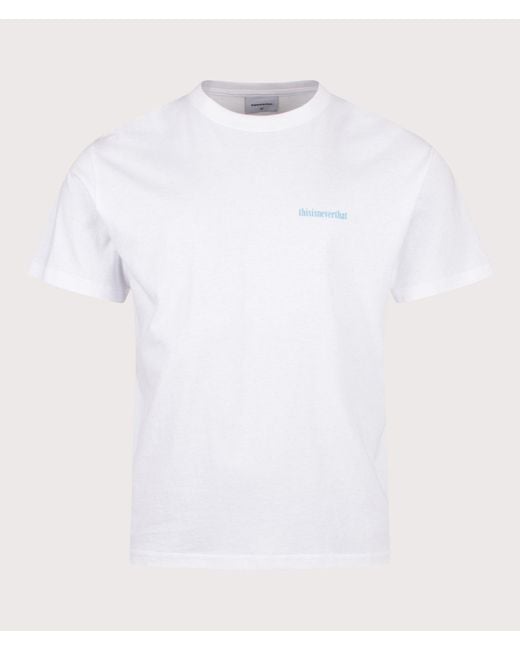 Thisisneverthat Blue Giraffe T-Shirt for men