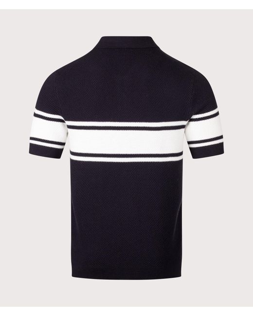 HUGO Blue Regular Fit Sholton Polo Shirt for men