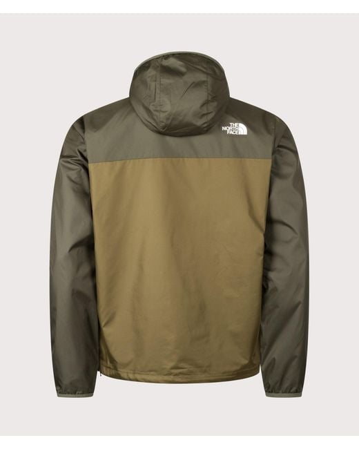 The North Face Green Regular Fit Nuketo Windbreaker for men