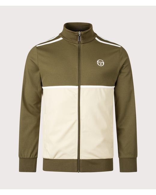 Sergio Tacchini Green Locchi Track Top for men