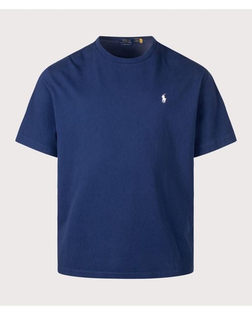 Polo Ralph Lauren Blue Classic Fit Jersey T-Shirt for men