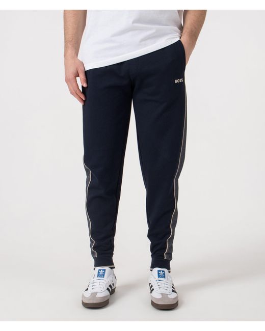Boss Blue Tracksuit Pants for men