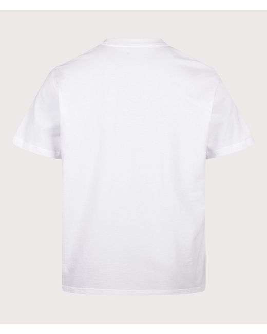 Carhartt White Loose Fit Gracious T-Shirt for men