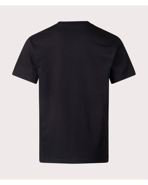 Carhartt Black Relaxed Fit Home Run T-Shirt for men