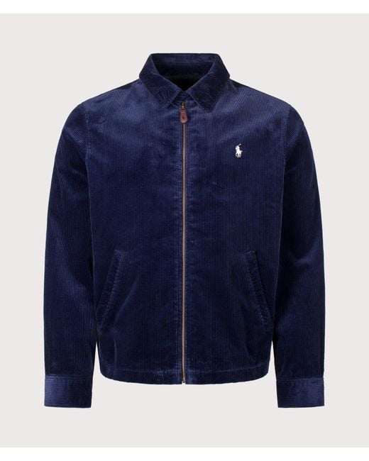 Polo Ralph Lauren Blue Wynton Corduroy Jacket for men