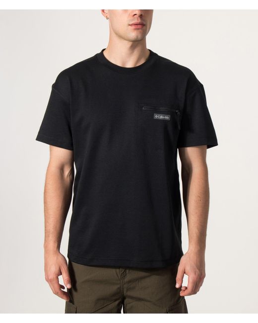 Columbia Blue Echo Passage Crew T-Shirt for men