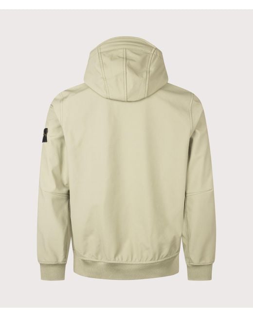 Stone Island Natural Soft Shell-R_E Dye Technology Jacket for men